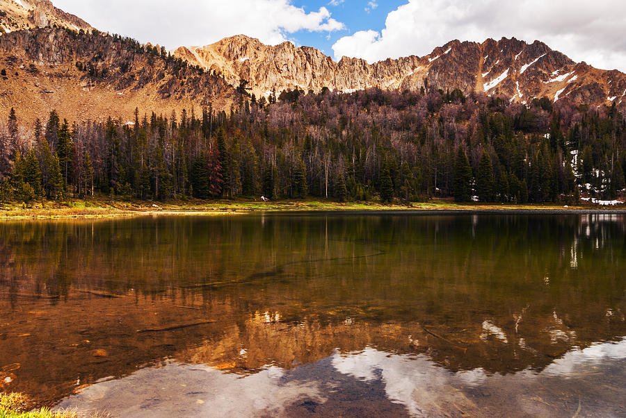 Fourth of July Lake in White Clouds Wilderness in Idaho Photograph by ...