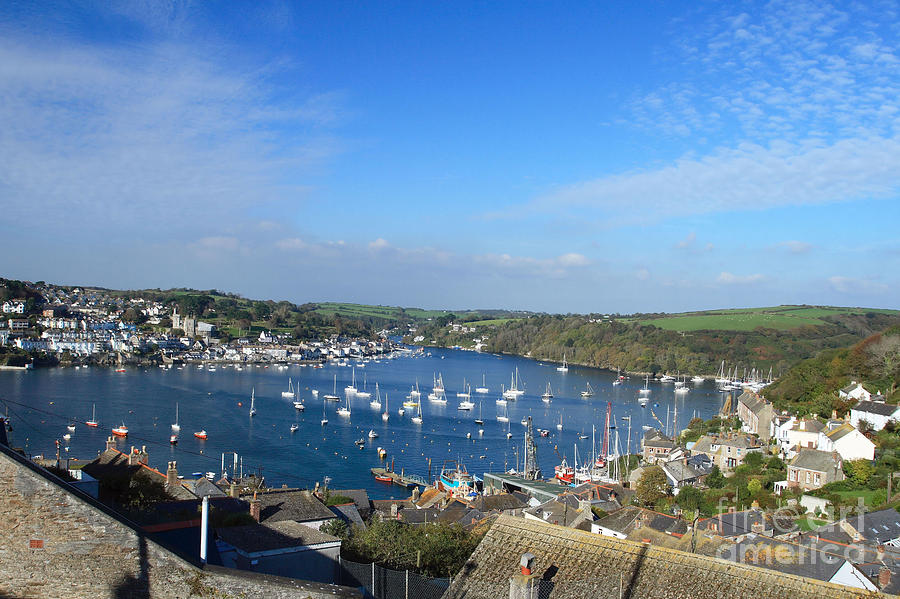 Landscape Photograph - Fowey and Polruan by Carl Whitfield
