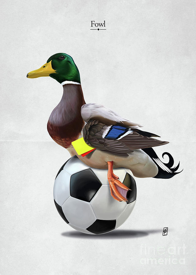Fowl Digital Art by Rob Snow