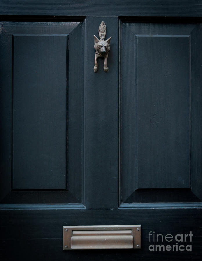 Fox Door Knocker Photograph by Dale Powell