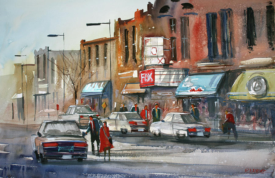 Fox Theater - Stevens Point Painting