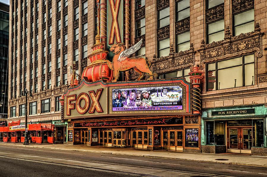 Fox Theater DSC_0635 Digital Art by Michael Thomas