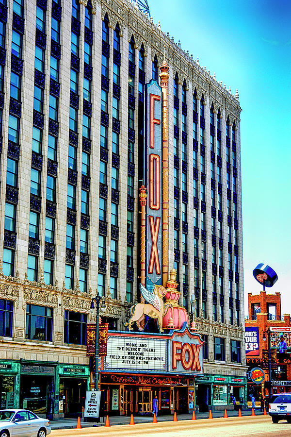Fox Theater in Downtown Detroit Photograph by Chris Smith