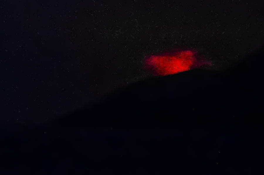 Wolf Volcano Eruption #2 Photograph by Harry Strharsky