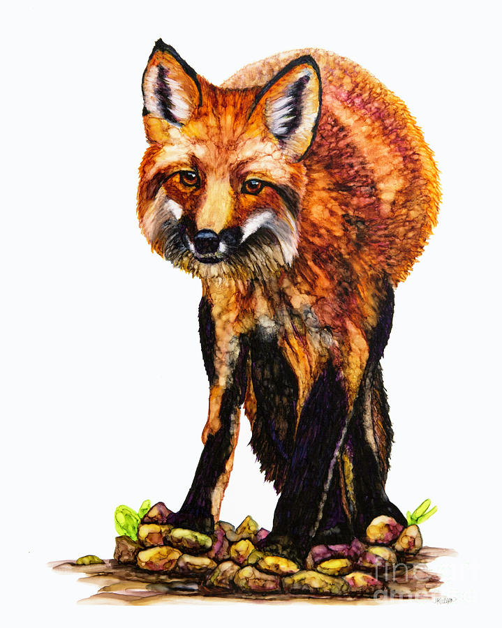 Foxy Lady Painting by Jan Killian