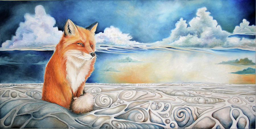 Foxy Painting by Sabrina Motta