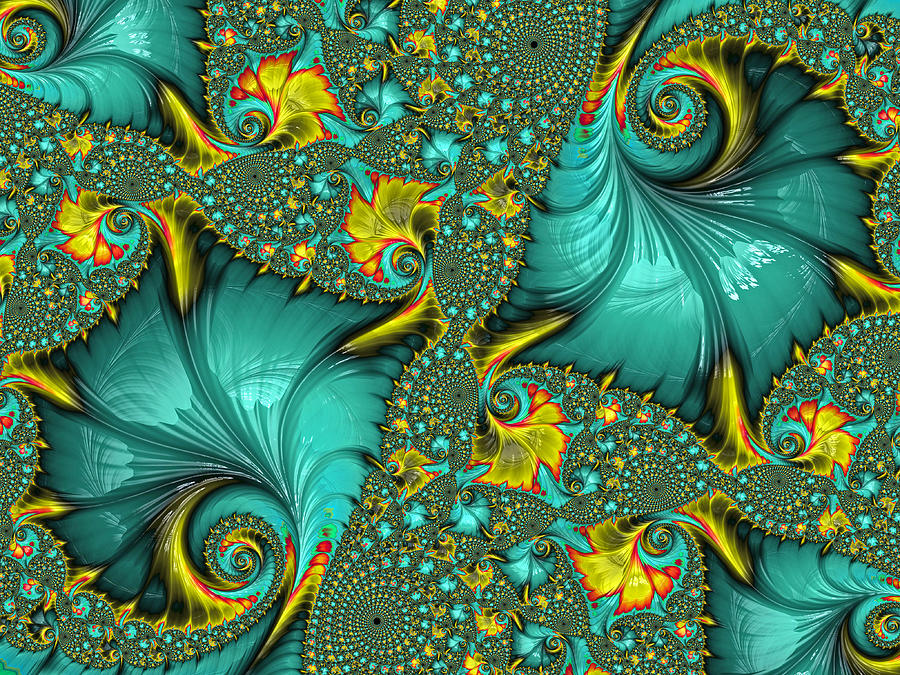 Fractal Art - Gifts From the Sea by H H Photography of Florida Digital ...