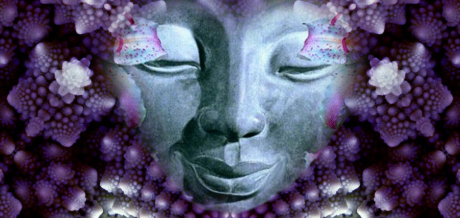 Buddha Digital Art - Fractal Bliss by Richard Copeland
