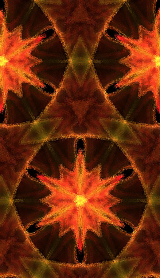 Fractal Fever 02 Painting by Bruce Nutting