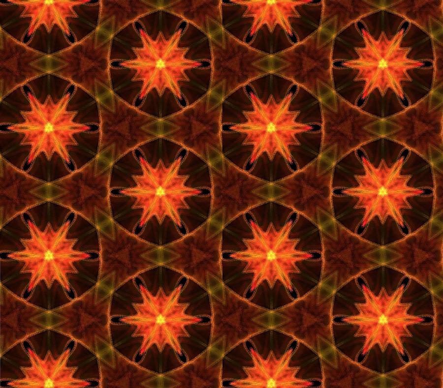 Fractal Pattern 0006 Painting by Bruce Nutting