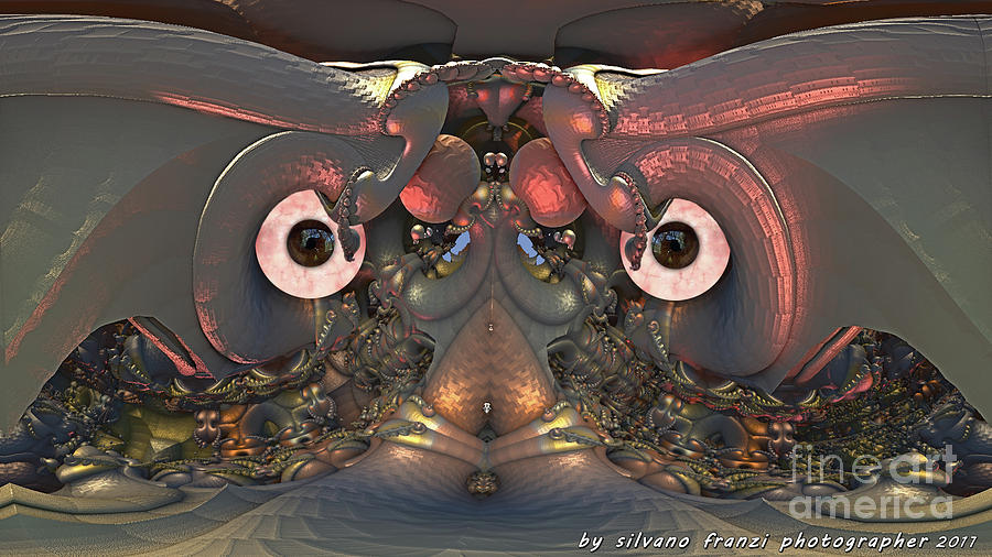 Fractals monster Digital Art by Silvano Franzi