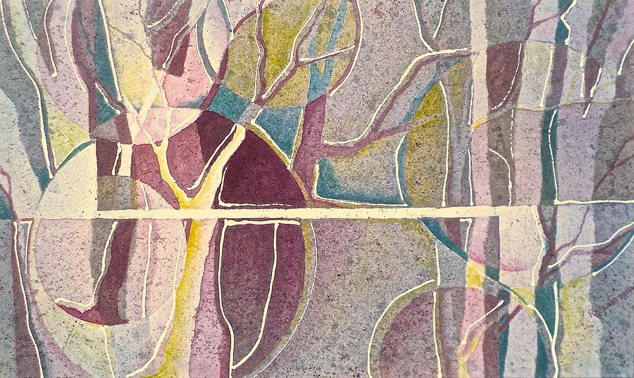 Fractured Painting by Carolyn Rosenberger
