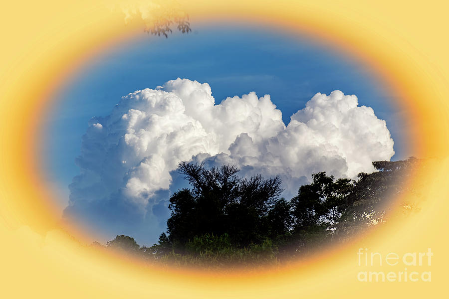 Framed Clouds Photograph by Morris Keyonzo