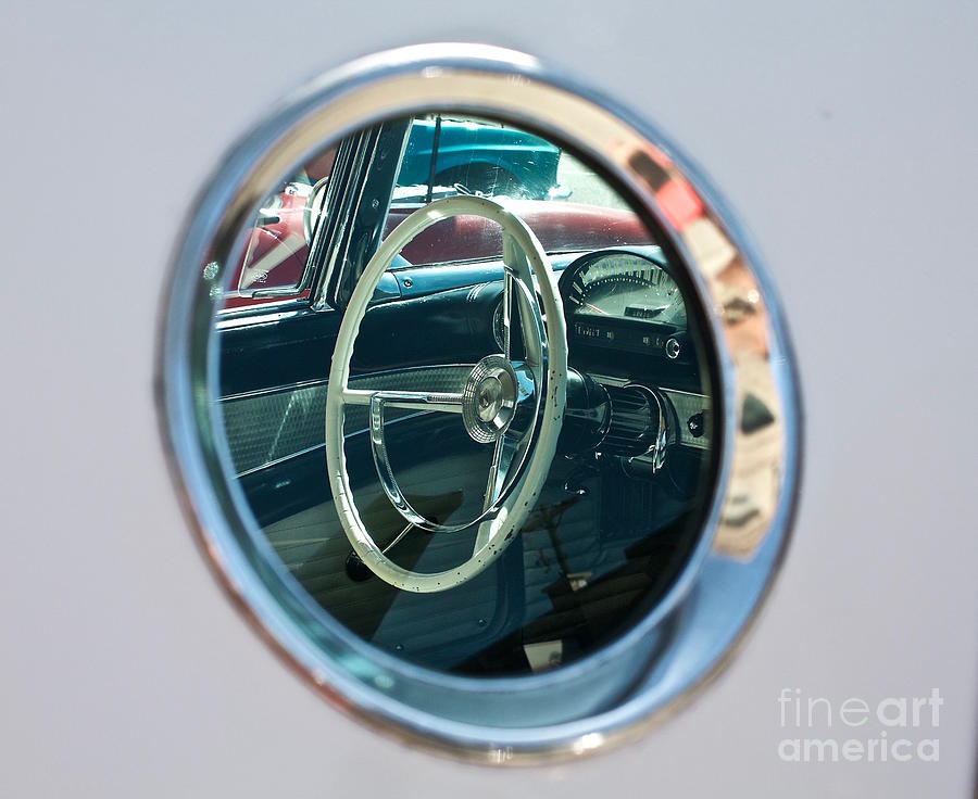 Framed Ford 56 Photograph by Linda Bianic