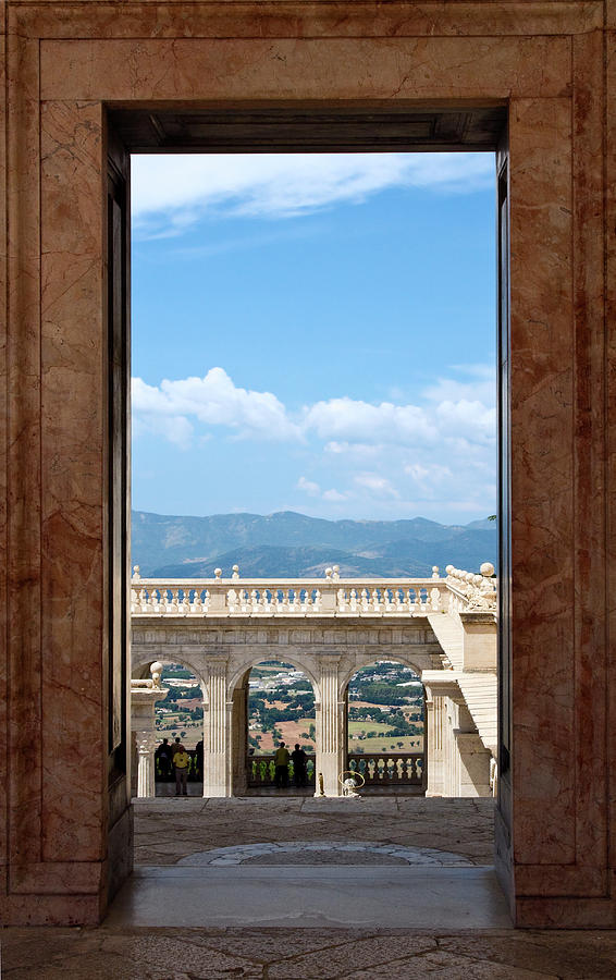 Framed Italian View Photograph by Sally Weigand