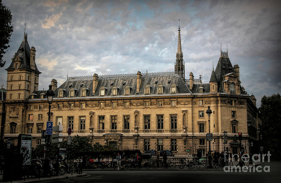 Correctionnel France Architecture Paris HD  Photograph by Chuck Kuhn
