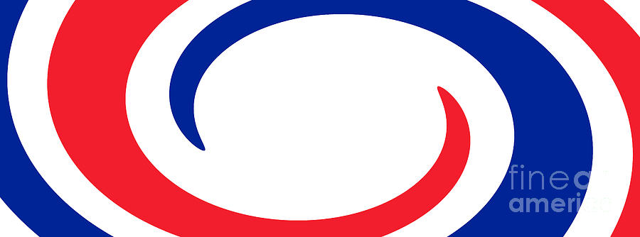 France Flag Whirl Digital Art