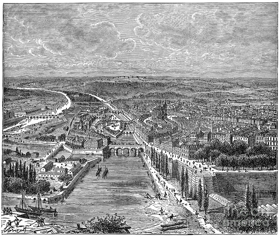 FRANCE, METZ, c1894 - to license for professional use visit GRANGER.com Drawing by Granger