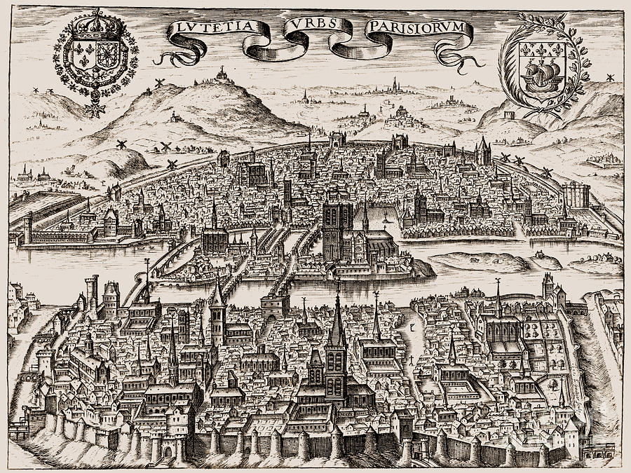 France: Paris, 1608 Photograph by Granger