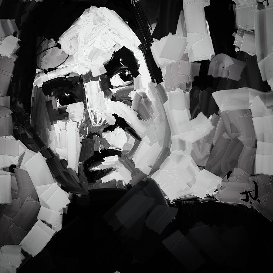 Portrait Digital Art - Francis Bacon II by Jim Vance