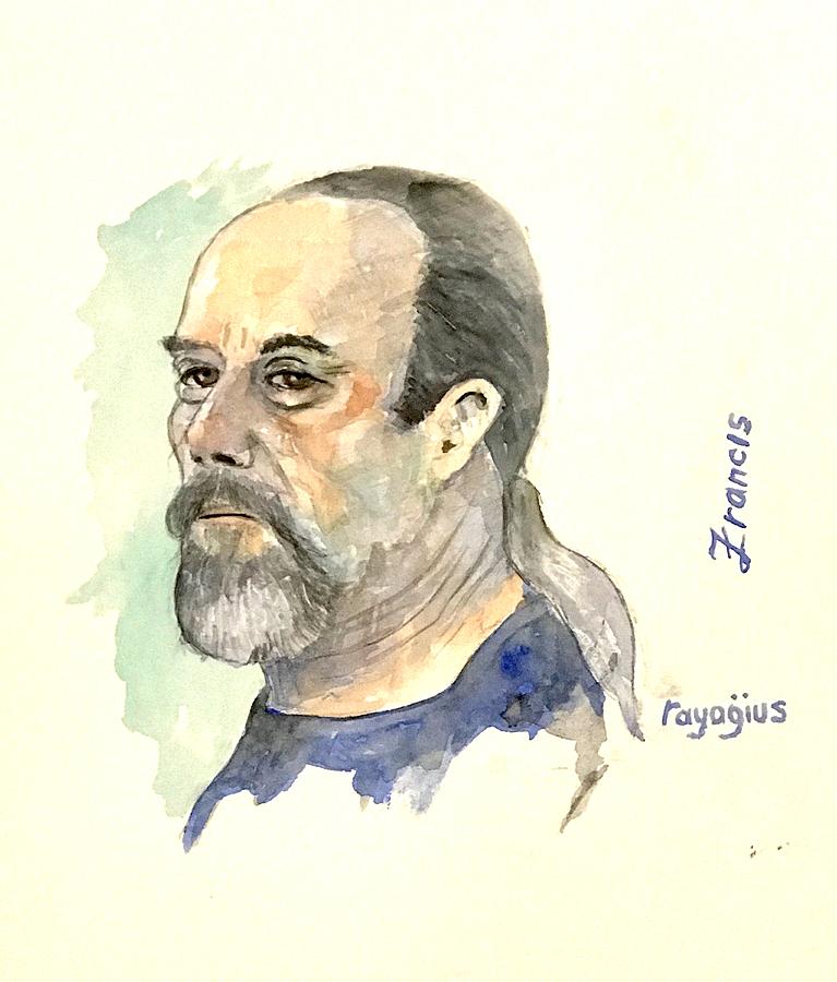 Francis Painting by Ray Agius