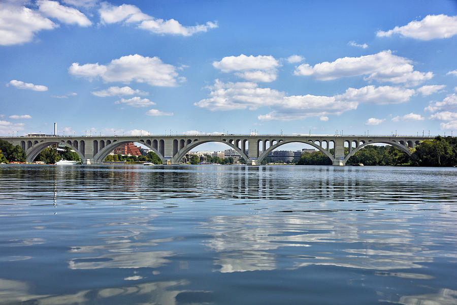 Francis Scott Key Bridge over the Potomac River Photograph by Brendan Reals