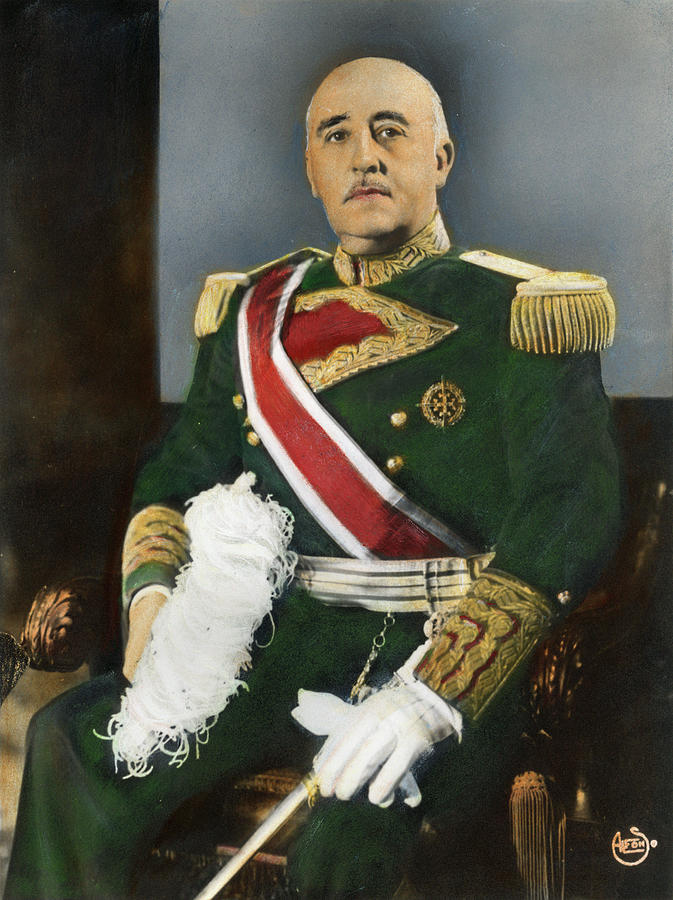 Francisco Franco, 1892-1975 Photograph by Granger