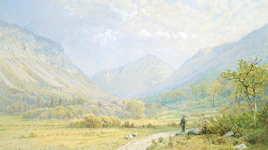 Franconia Notch, New Hampshire Painting by William Trost Richards