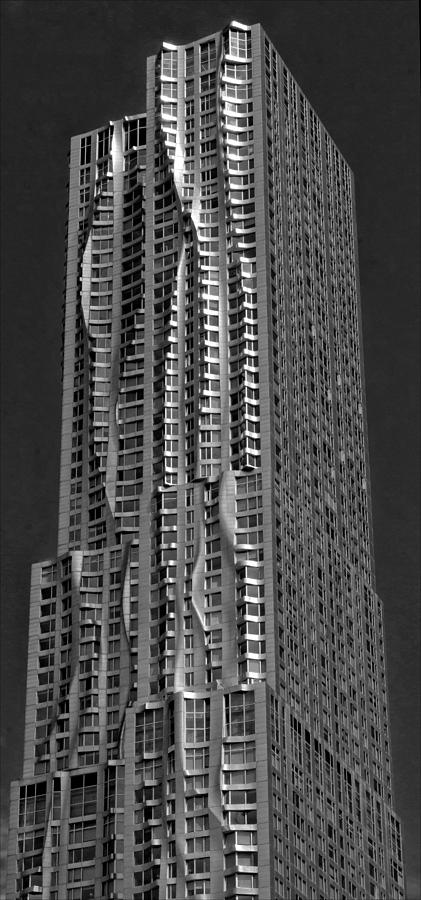 Frank Gehry Metal Clad Highrise Photograph