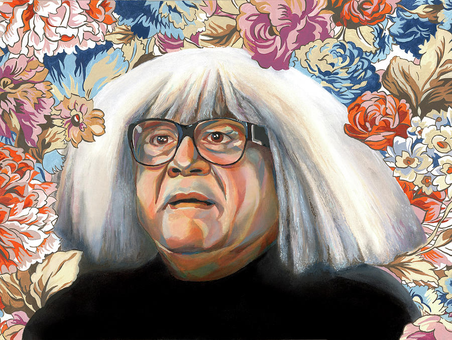 Danny Devito Painting - Frank by Heather Perry
