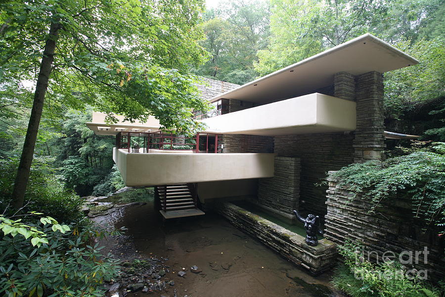 Architecture Photograph - Frank Lloyd Wright VI by Chuck Kuhn