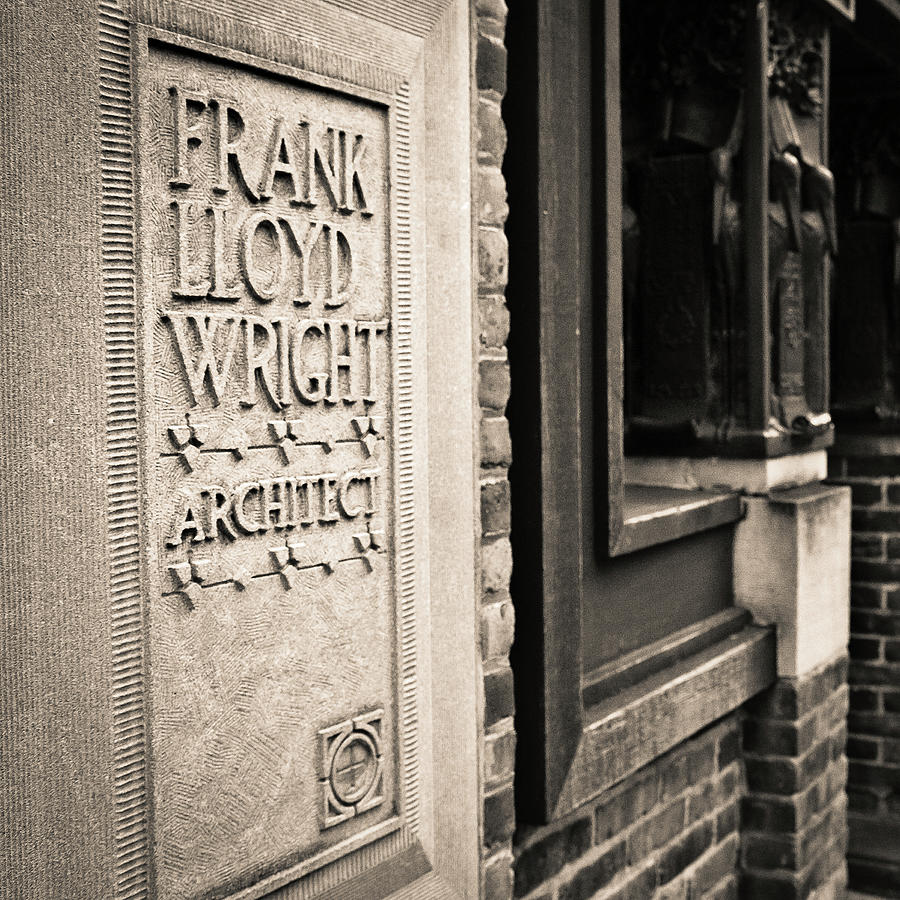 Frank Lloyd Wrights Studio Photograph by Niels Nielsen