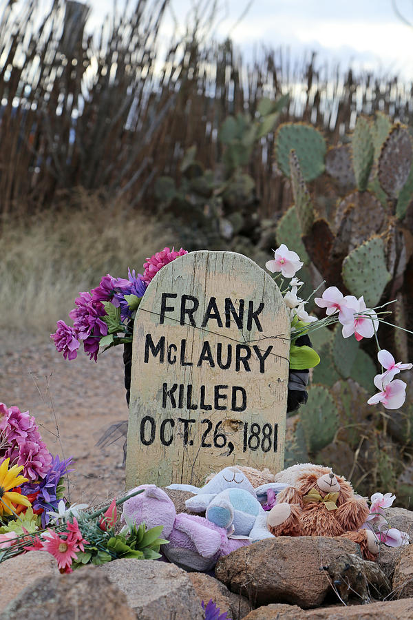 Frank McLaury Boot Hill Photograph by Mary Bedy