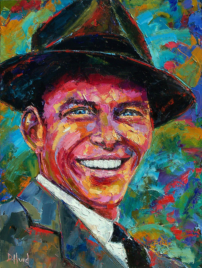 Frank Sinatra Painting - Frank Sinatra by Debra Hurd