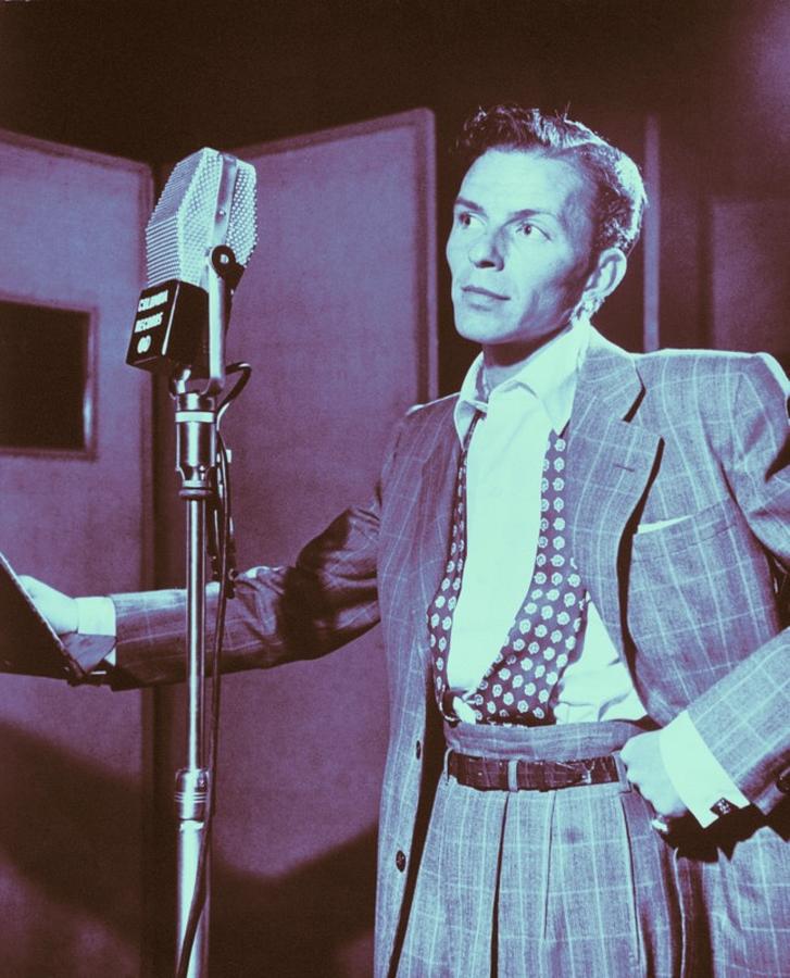 Frank Sinatra - Fly Me To The Moon Digital Art