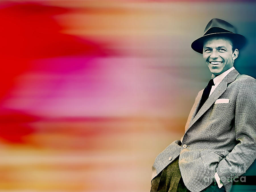 Frank Sinatra Digital Art by Marvin Blaine