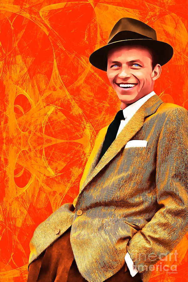 Frank Sinatra Photograph - Frank Sinatra Old Blue Eyes 20160922 by Wingsdomain Art and Photography
