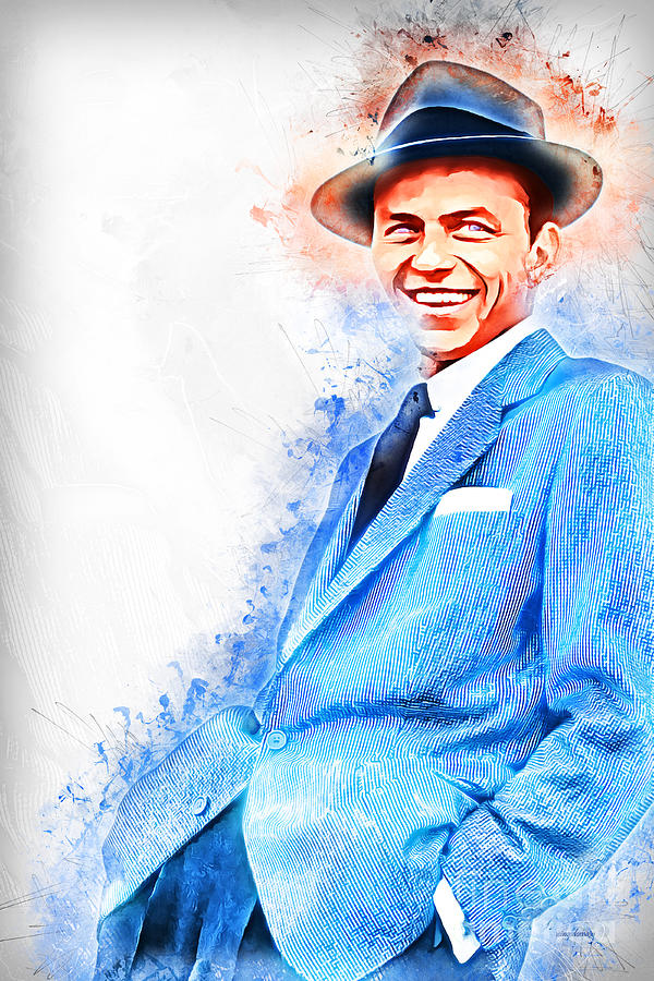 Frank Sinatra Photograph - Frank Sinatra Old Blue Eyes 20161101 by Wingsdomain Art and Photography
