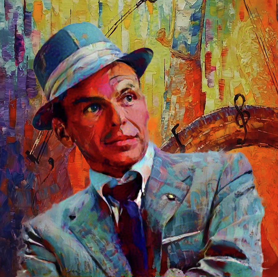 Картины фрэнка. Фрэнк Синатра. Фрэнк Синатра джаз. Frank Sinatra Art. Фрэнк Эриксон джаз.