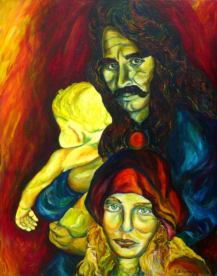 Frank Zappa   Painting by Carole Spandau