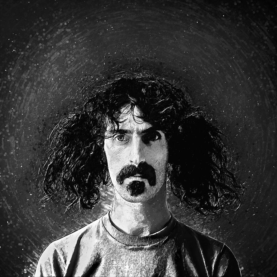 Frank Zappa Digital Art by Hoolst Design