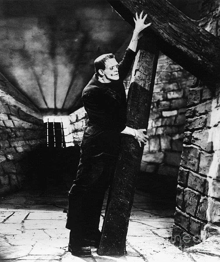 Frankenstein Boris Karloff classic film image  Photograph by Vintage Collectables