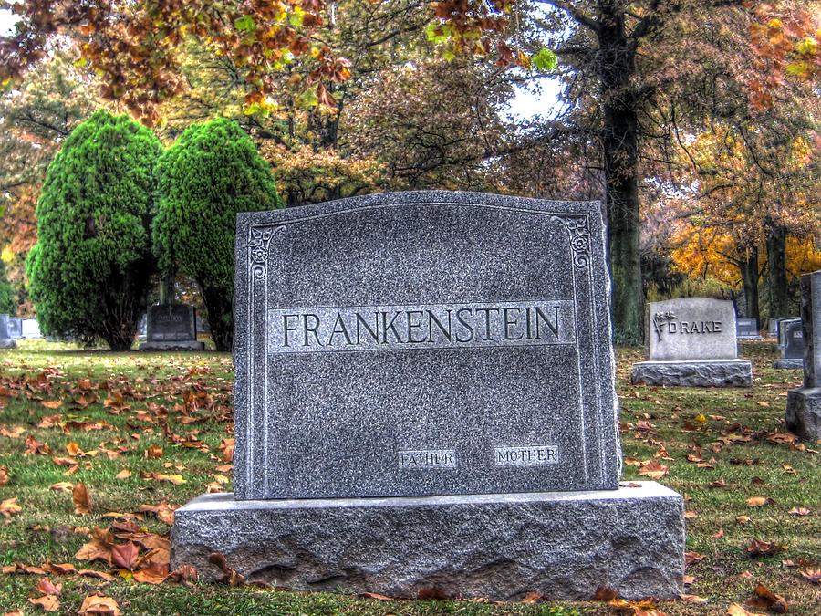Halloween Photograph - Frankenstein by Jane Linders