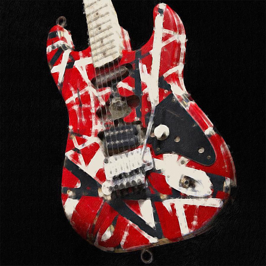 painting frankenstrat