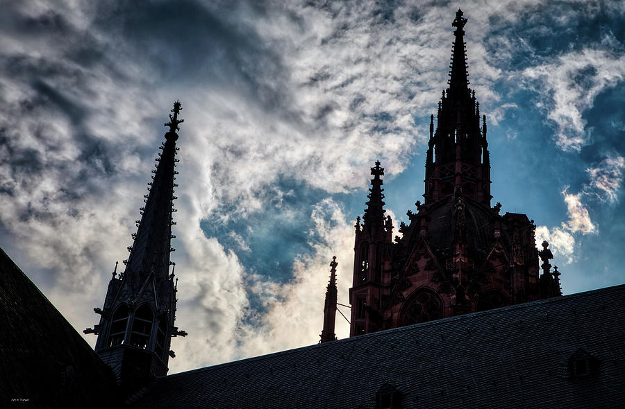 Frankfurt Cathedral Photograph by Ross Henton