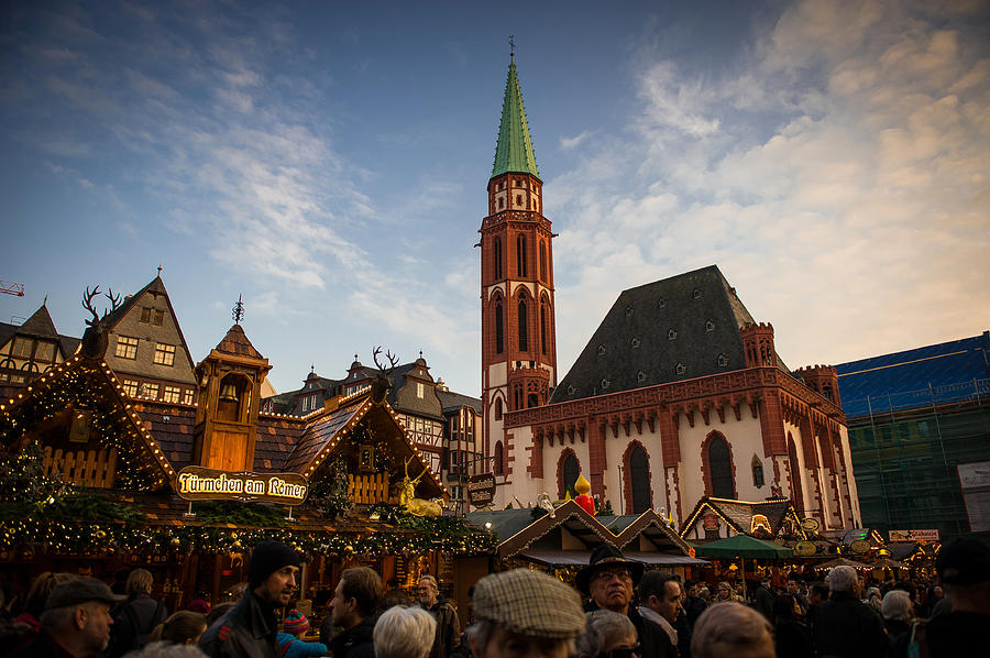 Frankfurt Christmas Market Photograph by Bill Howard
