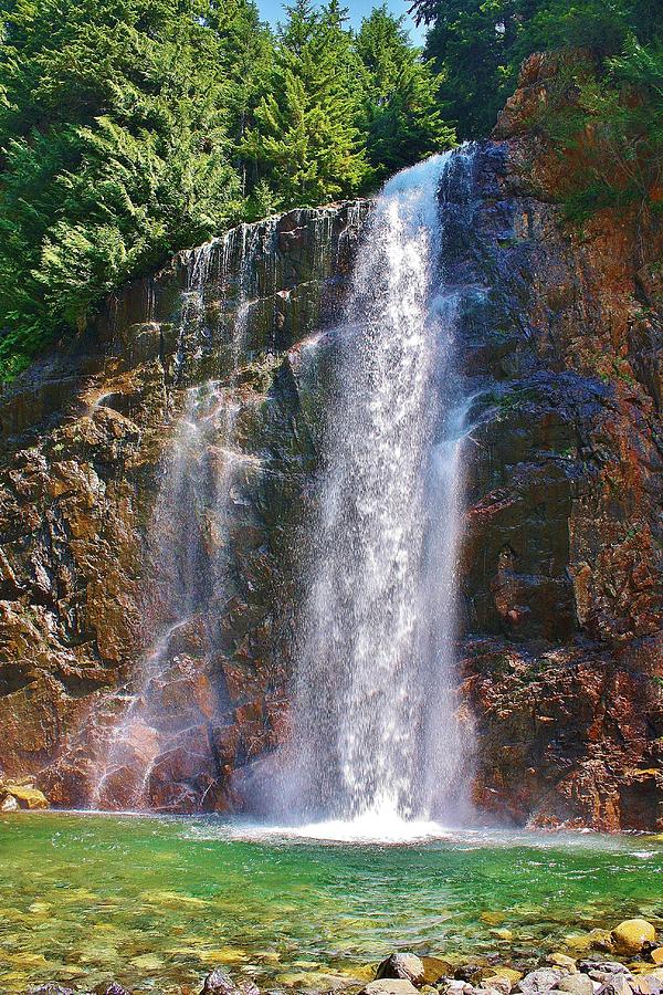 Nature Photograph - Franklin Falls by Bruce Bley