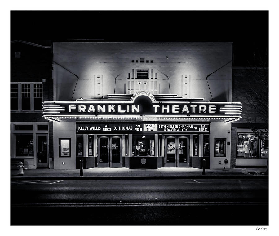 Franklin Theater Photograph by Tony Patterson - Fine Art America