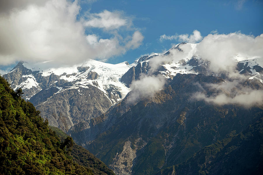 Franz Josef Glacier Valley New Zealand Photograph by Joan Carroll