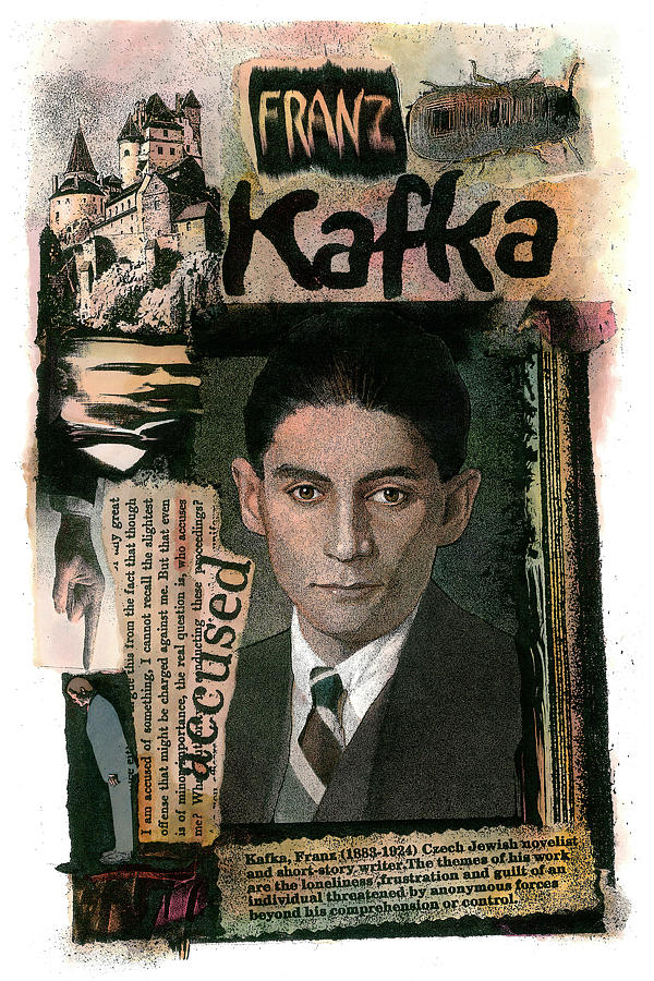 Franz Kafka Painting by John Dyess